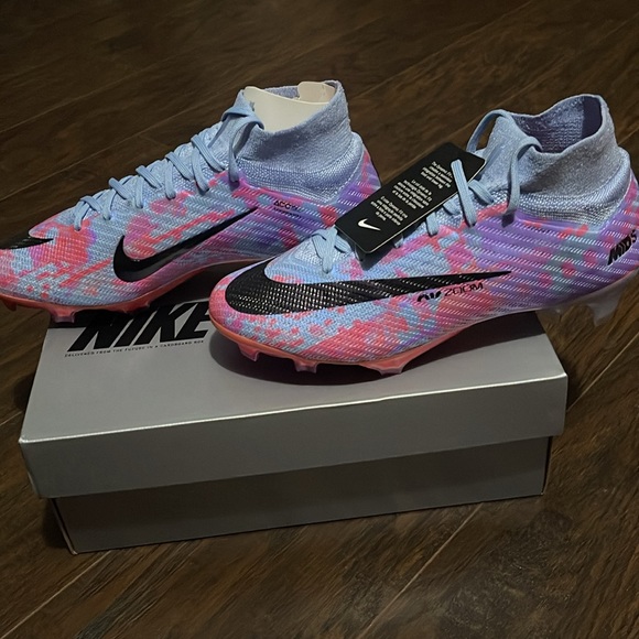 Zoom Superfly 9 MDS ELITE FG. Cobalt bliss/ Black. Mens size 6. Women’s 7.5 - Picture 3 of 8